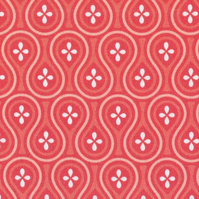 Baumwolle | KIM Ornamente | koralle